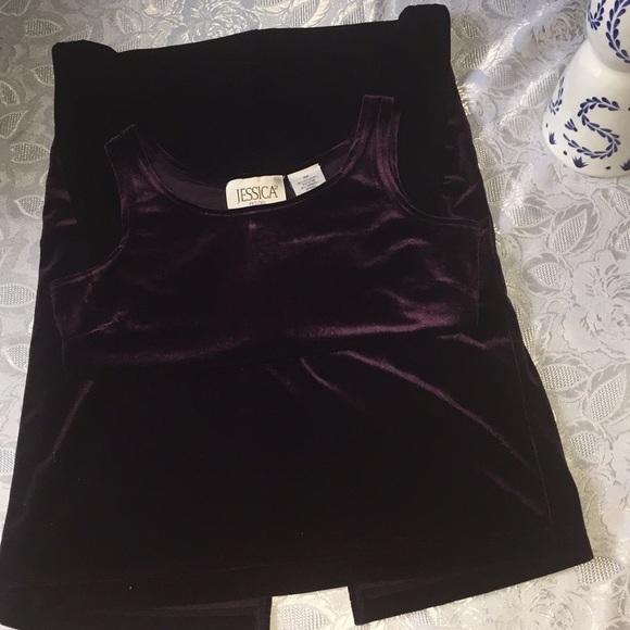 Jessica Petites velvet dress - Picture 3 of 8